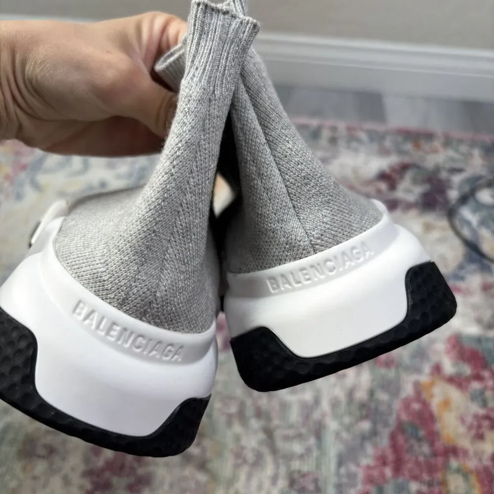 Balenciaga Speed Sock Trainer Grey - Picture 7 of 12